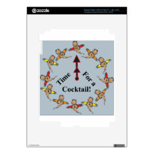 Time for a Cocktail! iPad 3 Skin