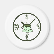 Time for a Mad Tea Party Magnet