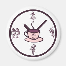 Time for a Mad Tea Party Magnet