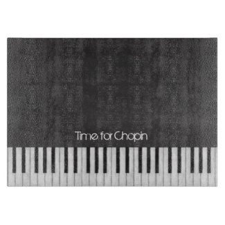 Time for Chopin Piano Keyboard Cutting Board