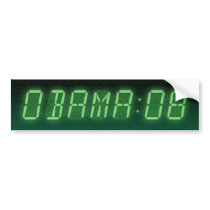 time for obama : 08 : bumper stickers
