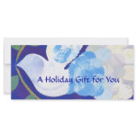Time for Peace Gift Certificate template Rack Card