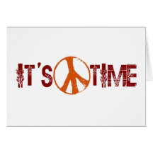 Time For Peace Greeting Cards