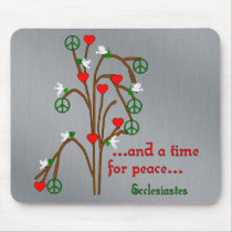 Time For Peace Mousepads