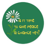 Time For Peace Sticker