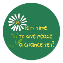 Time For Peace Sticker