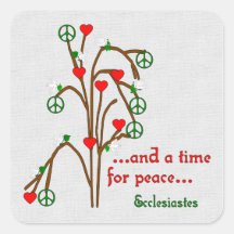 Time For Peace Sticker