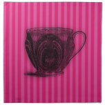 Time for Tea #2 Teacup Cloth Napkins