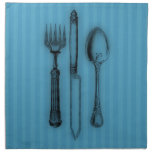 Time for Tea #3 Cutlery Cloth Napkins