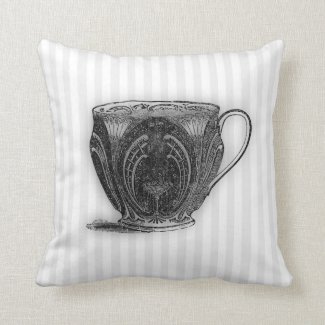 Time for Tea #8 Teacup Pillow