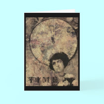 Time Greeting Card