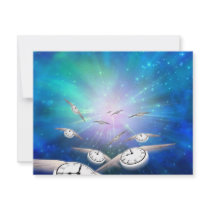 Time in Flight Personalized Invitation
