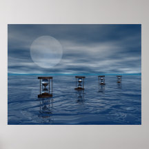 Time is floating by. print