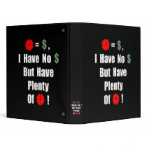 TIME IS MONEY binders