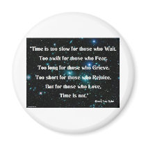 Time is too slow magnets by chrystynen Time is too slow magnets