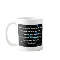 Time is too slow mugs by chrystynen Time is too slow mugs