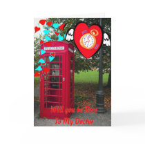 Time Lord Valentine cards