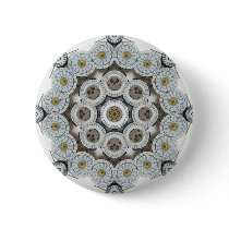 Time Mandala Pinback Button