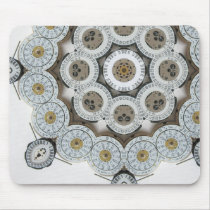 Time Mandala Mouse Pads