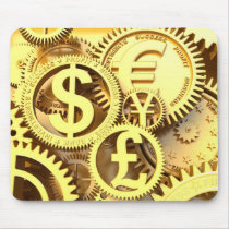 Time - money mousepads by Inokos Time - money mousepads