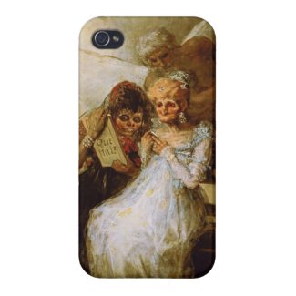 Time of the Old Women Francisco José de Goya iPhone 4/4S Covers