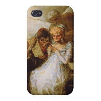 Time of the Old Women Francisco José de Goya iPhone 4/4S Covers