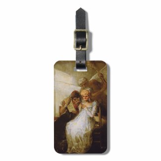 Time of the Old Women Francisco José de Goya Luggage Tags