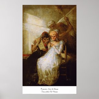 Time of the Old Women Francisco José de Goya Print