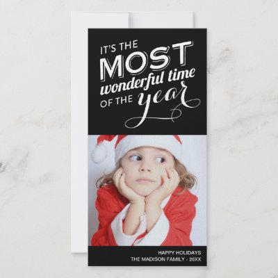 TIME OF THE YEAR | HOLIDAY PHOTO CARD