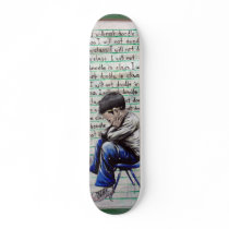 "TIME OUT" SKATEBOARD DECK