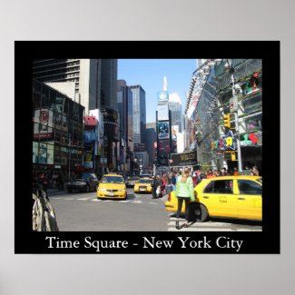 Time Square - New York City Posters