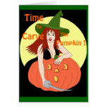 Time to Carve the Pumpkin! Cards