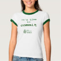 time to commit - crisp t-shirts