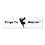 Time To Dance Breaker Sticker Bumper Sticker