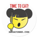 TIME TO EAT! STICKERS by MegaYummo TIME TO EAT! STICKERS