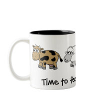 Time to feed the animals! Virtual Farmers Mug
