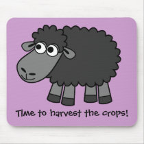 Time to harvest the crops! (Virtual Farming) mousepads