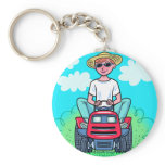 TIme to Mow Keychains