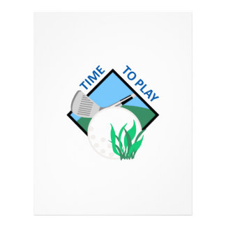 Golf Letterhead, Custom Golf Letterhead Templates