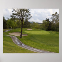 Time to play golf posters