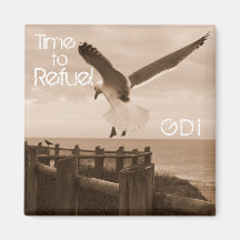 Time to Refuel with Gull Droppings Inc Magnets