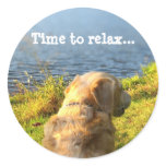 Time to relax... sticker