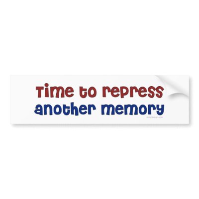 Time To Repress Bumpersticker Bumper Stickers by ironydesign