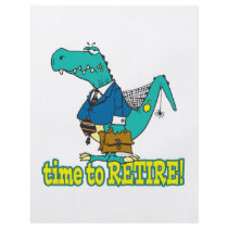 time to retire old working dinosaur flyer design