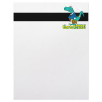 time to retire old working dinosaur letterhead design