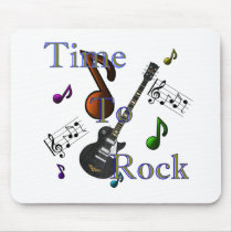 Time To Rock Mousepads