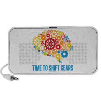 Time To Shift Gears (Gears Brain) iPhone Speakers