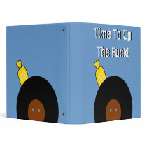 Time To Up The Funk Afro Man Avery Binder