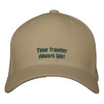 Time Traveler Cap Embroidered Baseball Caps