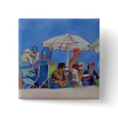 Time Travelers - ART PIN by seapearls